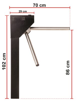 Catraca de Acesso | Biometria e Proximidade - Image 6